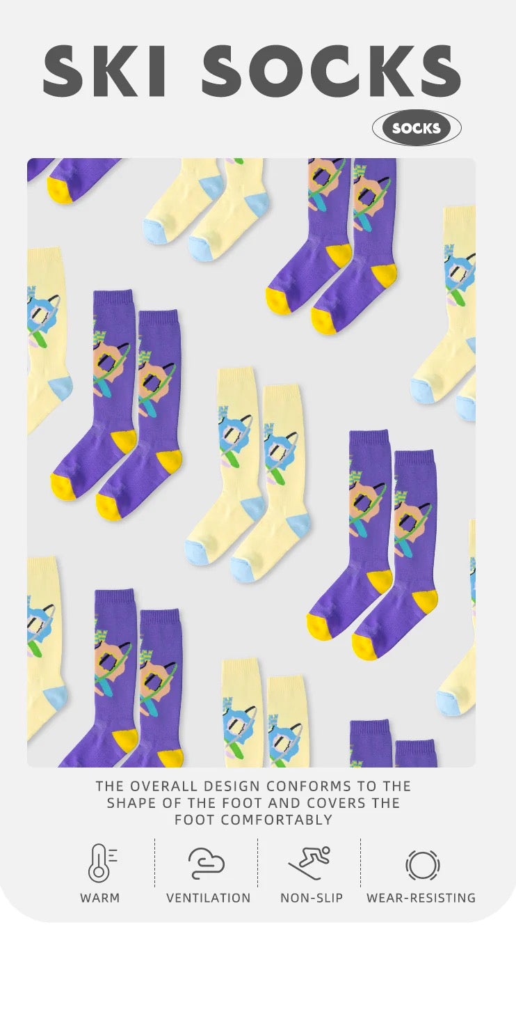 RandomPow Signature Women Snow Socks | Accessories, snow | RicosBoutique