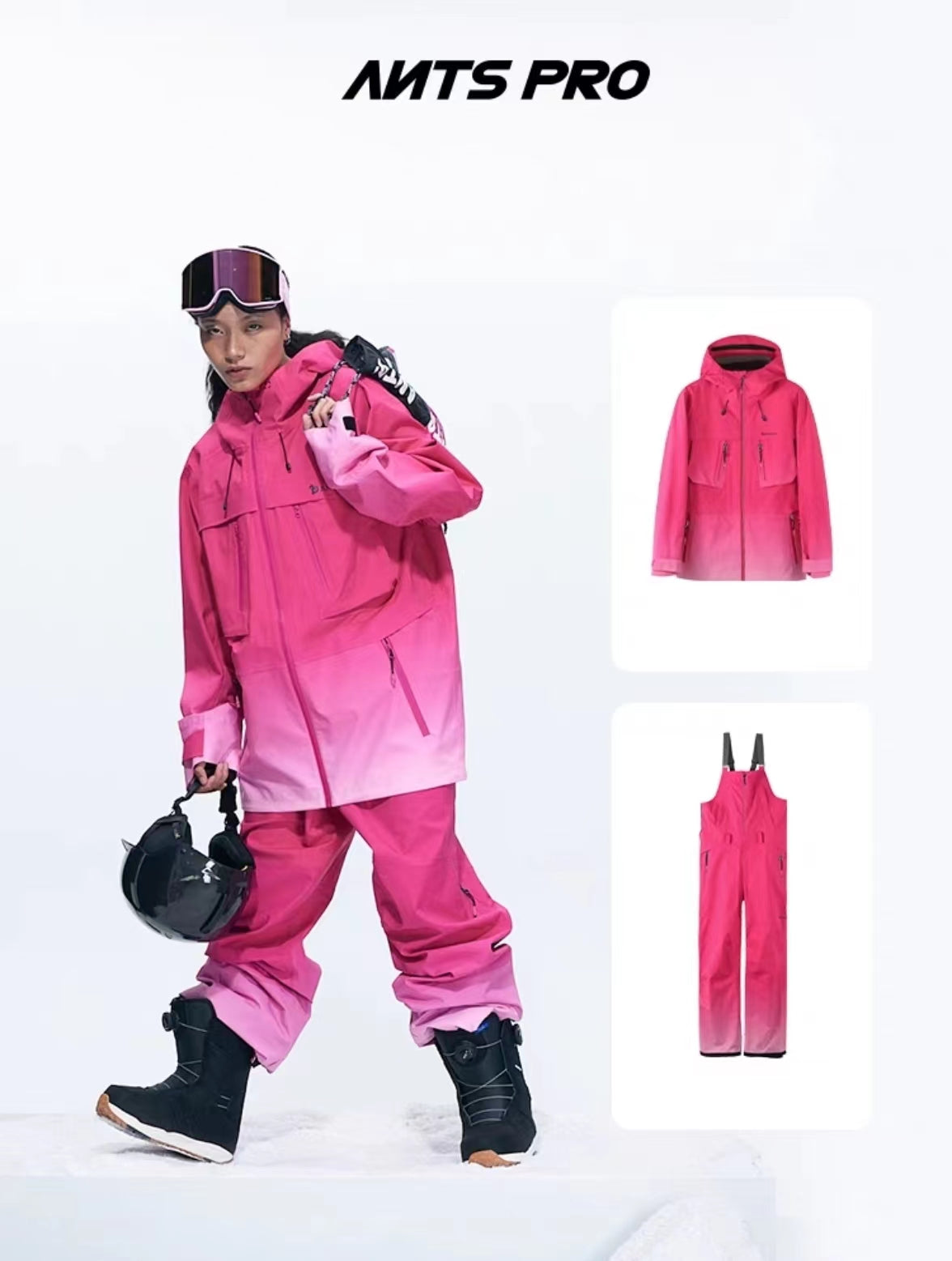 Ants Pro 3L Professional Snowboard Jacket & Pants | 23new, ANTS, snow coat | RicosBoutique