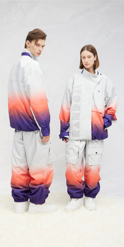 RandomPow Oversized Laser Snow Jacket & Pants Unisex | snow coat | RicosBoutique