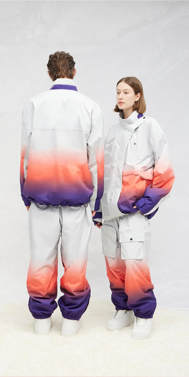 RandomPow Oversized Laser Snow Jacket & Pants Unisex | snow coat | RicosBoutique