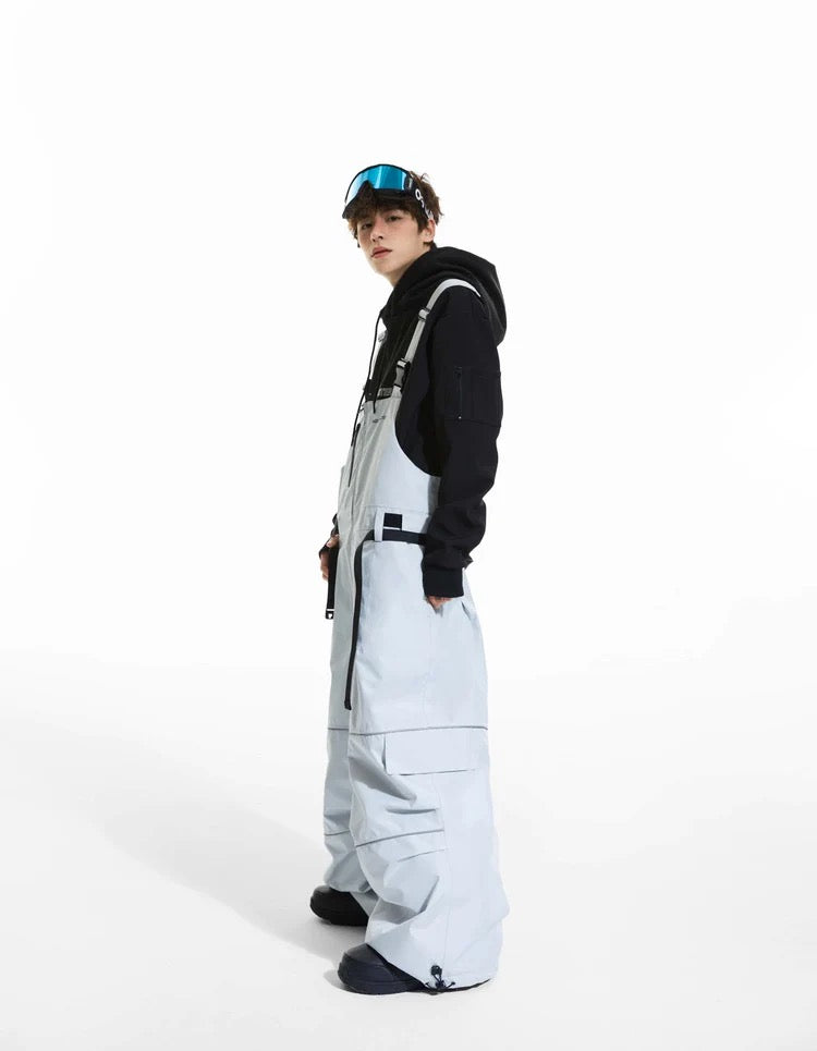 Molocoster Reflective Baggy Style Snow Bib Pants(PRE-ORDER/10