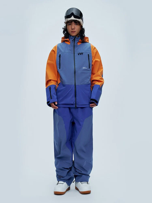 NIS Super B Series Standard Fit Snowboard Jackets & Pants (Blue&Orange) | downdrift, nis, snow | RicosBoutique