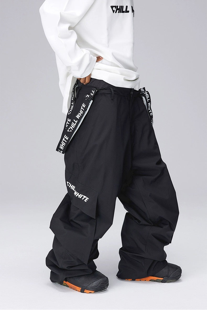 ChillWhite Unisex Black Snow Jacket & Pants