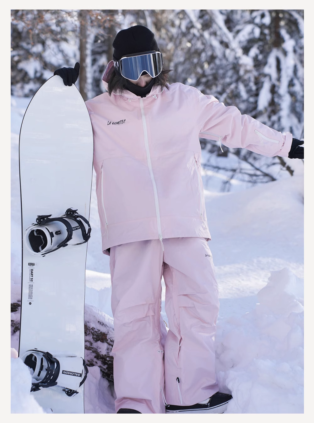 LA QOMOTEC Classic Airplane Ski Suit | 23new, airplane, snow, snow coat, trending | RicosBoutique
