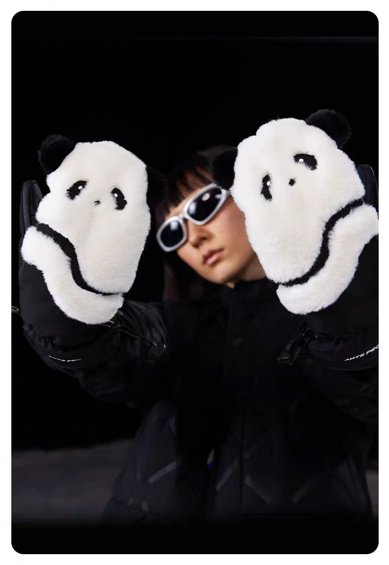 Antspro Panda Waterproof Mittens