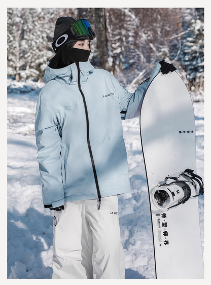 LA QOMOTEC 3L Classic Blue Snowboarding Suit | 23new, qomotec, sale, snow coat, trending | RicosBoutique