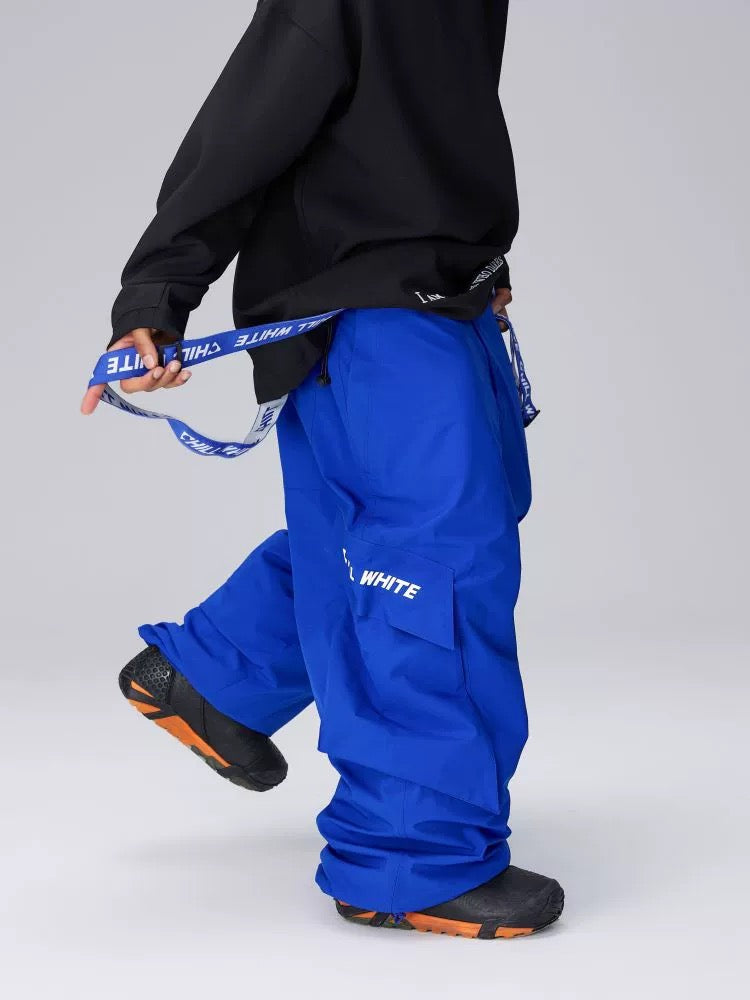 ChillWhite Unisex Electric Blue Snow Jacket & Pants