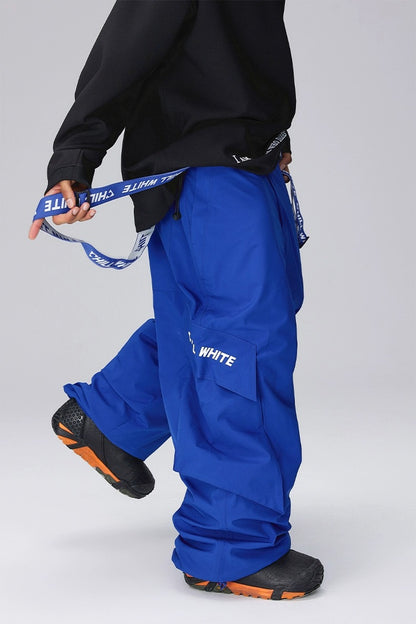 ChillWhite Unisex Electric Blue Snow Jacket & Pants