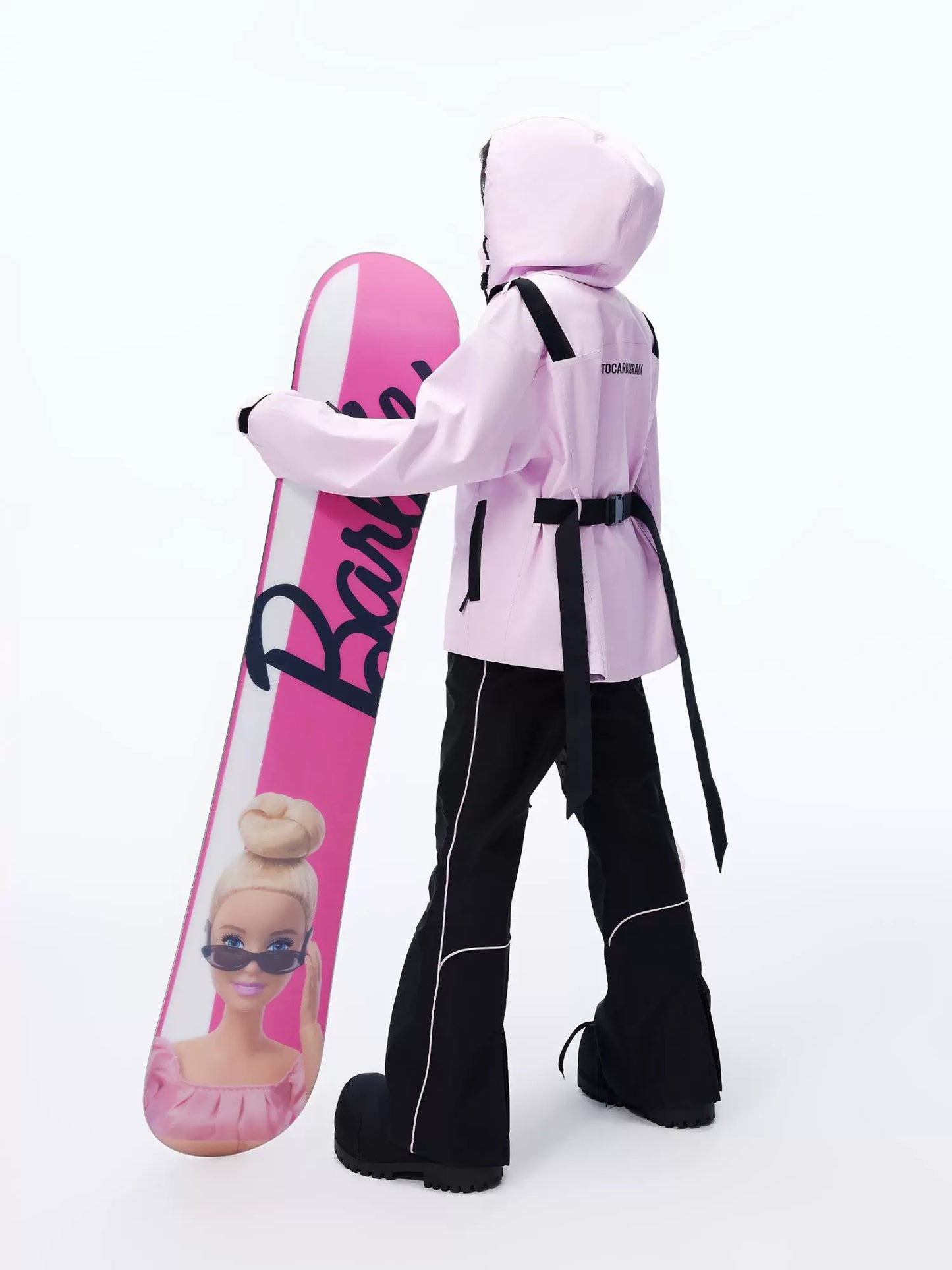 BCG Pink Ribbon Slim Fit Insulated Ski Suit