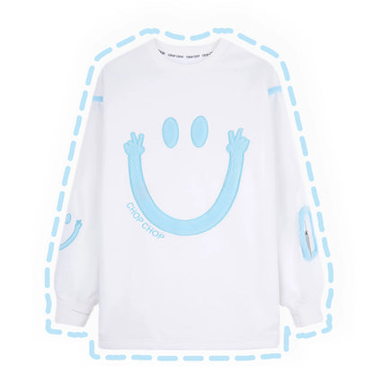 ChopChop Smiling Face Waterproof Snow Hoodie