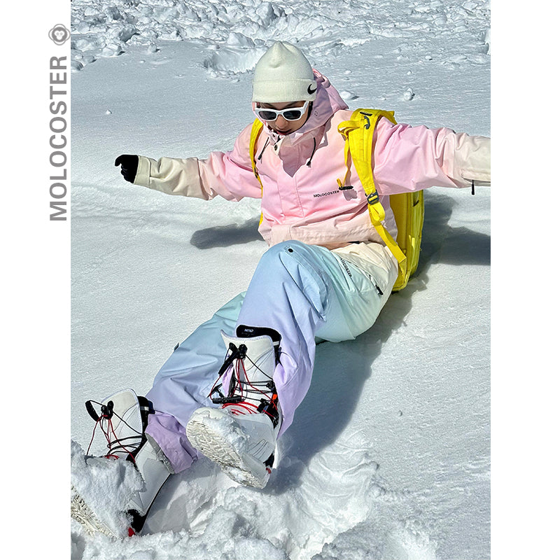 Pre-Order Molocoster Rainbow Unicorn 3L Snowboarding Jacket & Pants | 23new, molocoster, other, snow coat | RicosBoutique