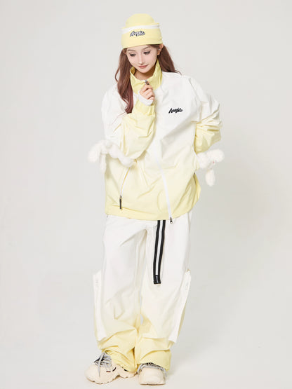 ANANIE Ice-Cream Gradient Snowboarding Jacket & Pants