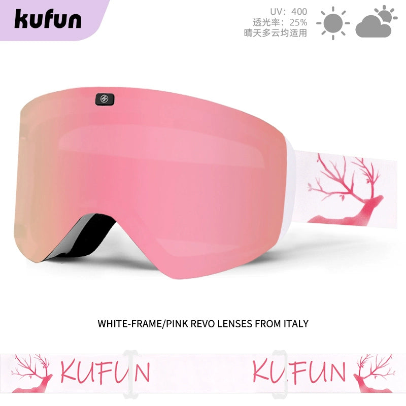 KUFUN Anti-Fog Snow Goggle