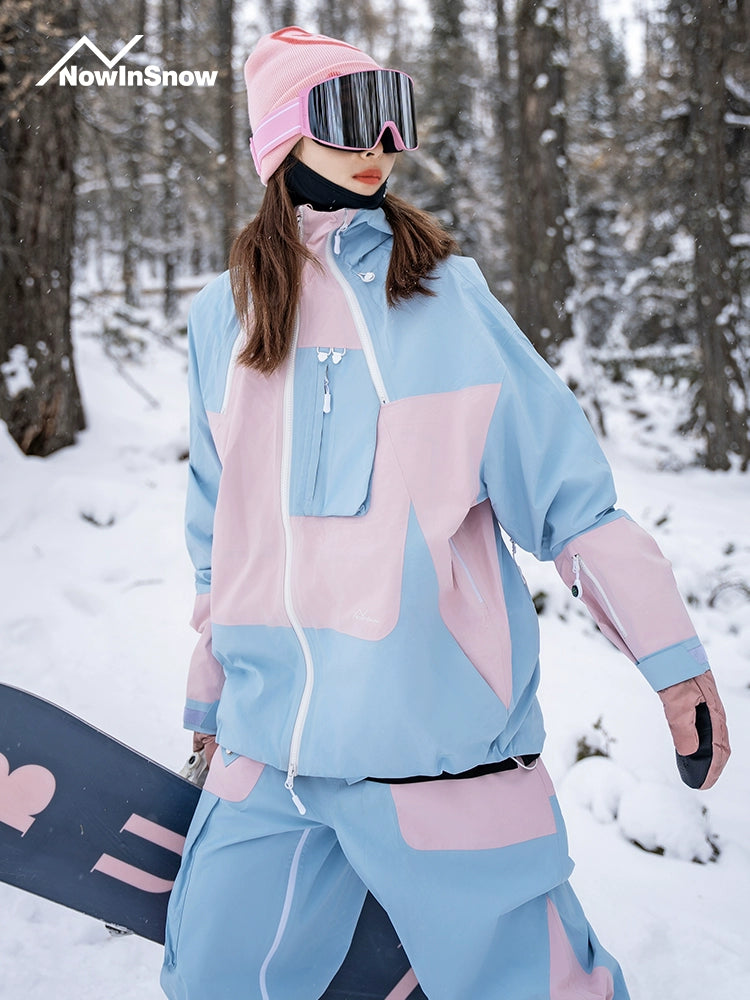 NIS Classic 3L Matching Color Snowboarding Jacket & Pants | 23new, nis, snow coat, trending | RicosBoutique