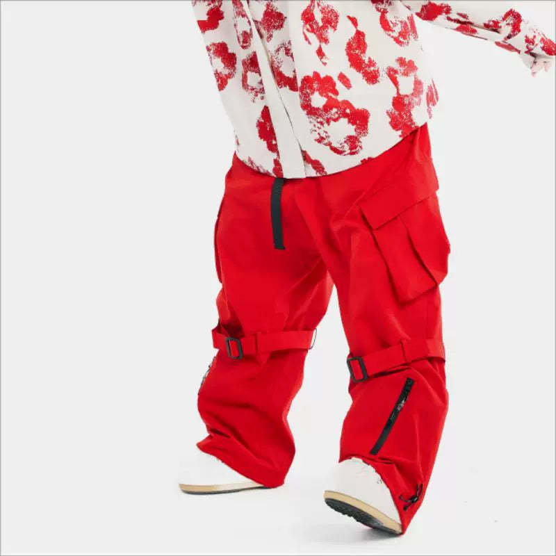 Swagli Floral Print 3L Snowboarding Pants