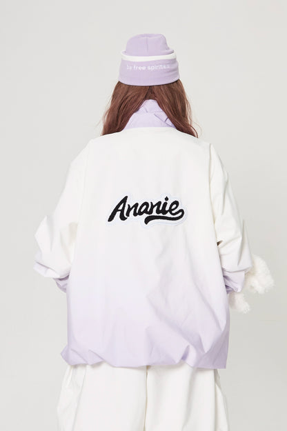 ANANIE Ice-Cream Gradient Snowboarding Jacket & Pants