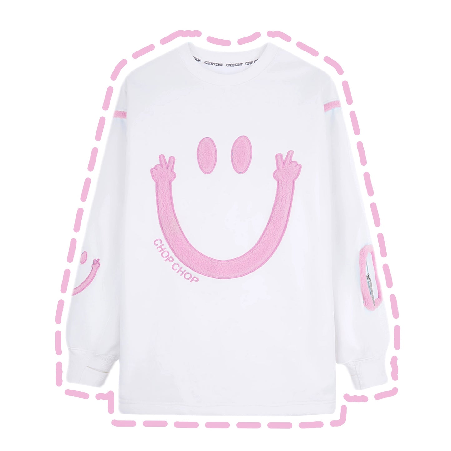 ChopChop Smiling Face Waterproof Snow Hoodie