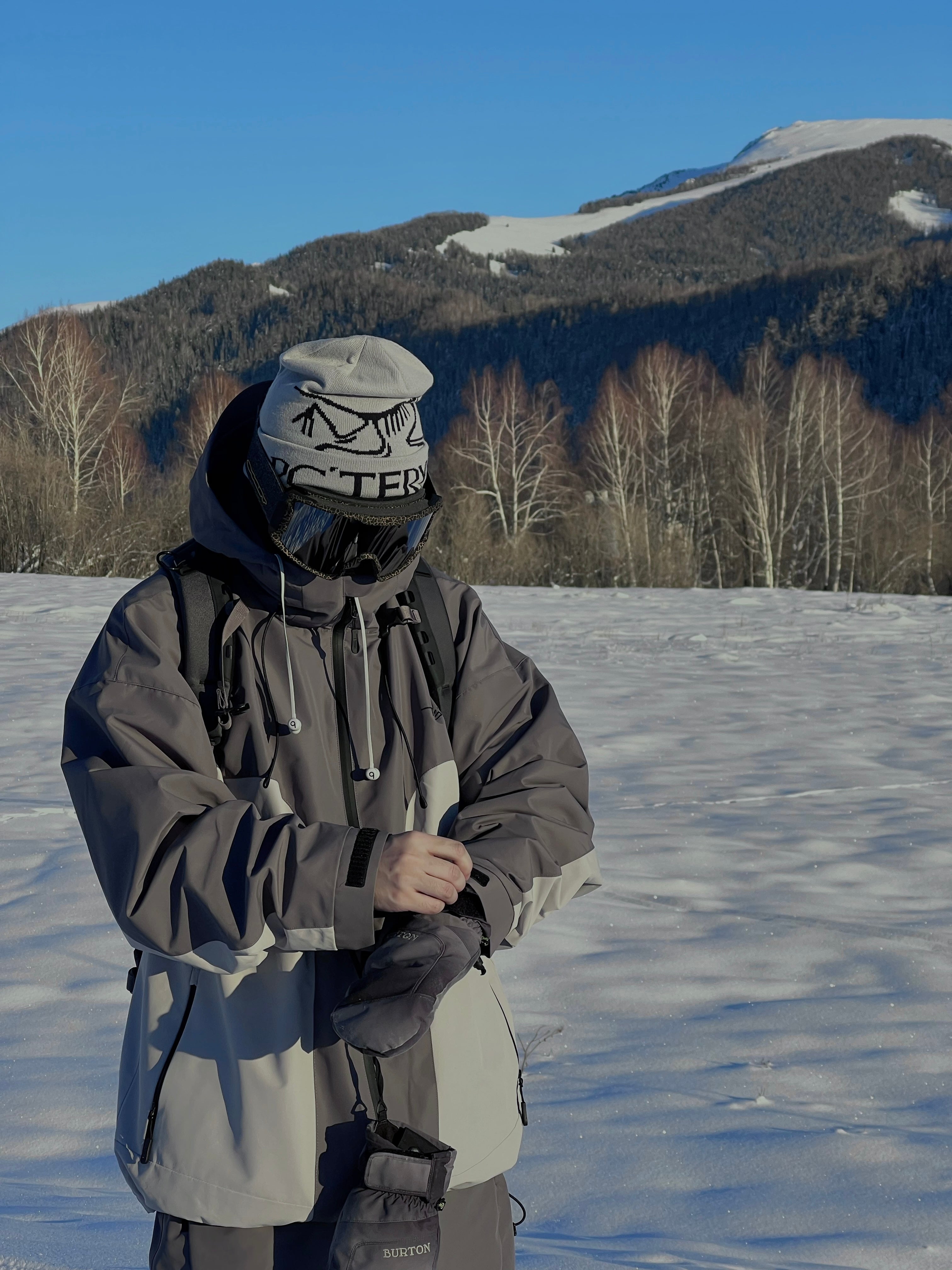 TSI 23/24 Upgraded 3L Grey Snowboarding Jacket & Pants | 23new, snow coat, trending | RicosBoutique