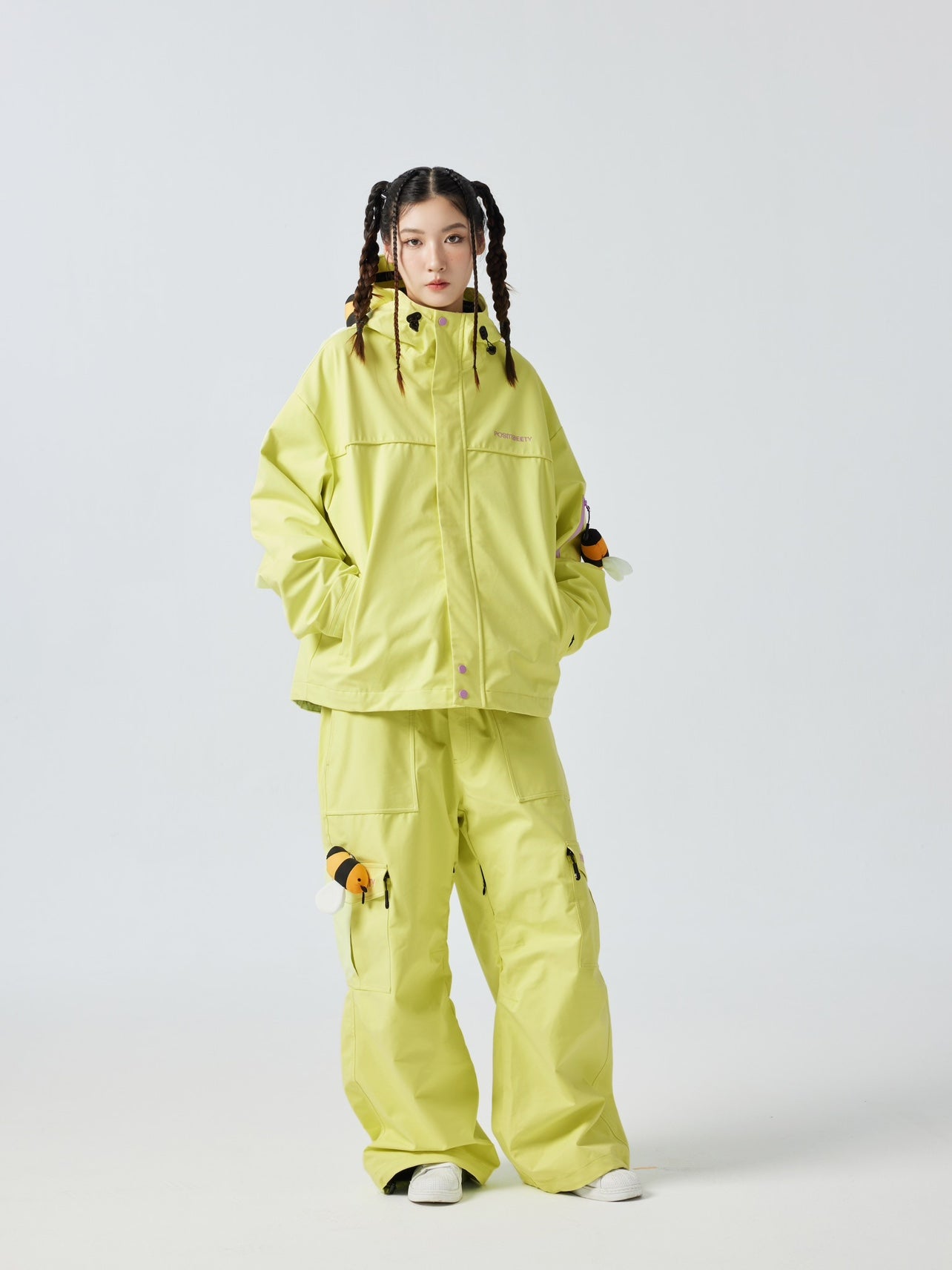 New Release Pre-Order| Positibeety Little Bee Snowboarding Jacket & Pants | snow coat, trending | RicosBoutique