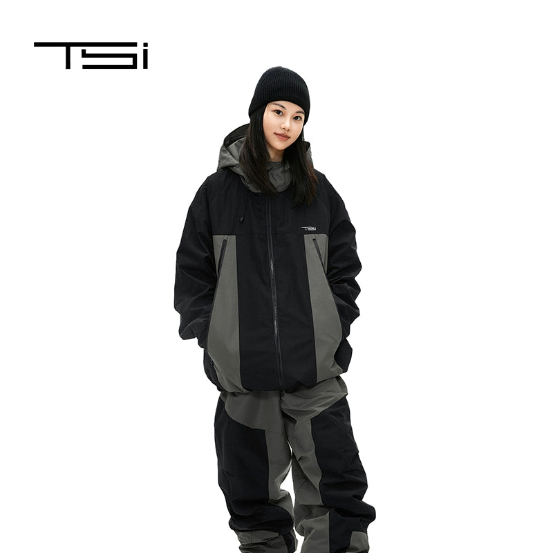 TSI 24/25 Black & Grey Insulated Jacket & Pants