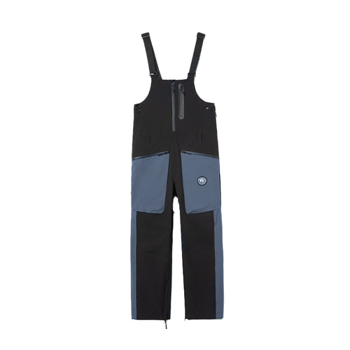 LA QOMOTEC Black and Grey Mathching Ski Suit