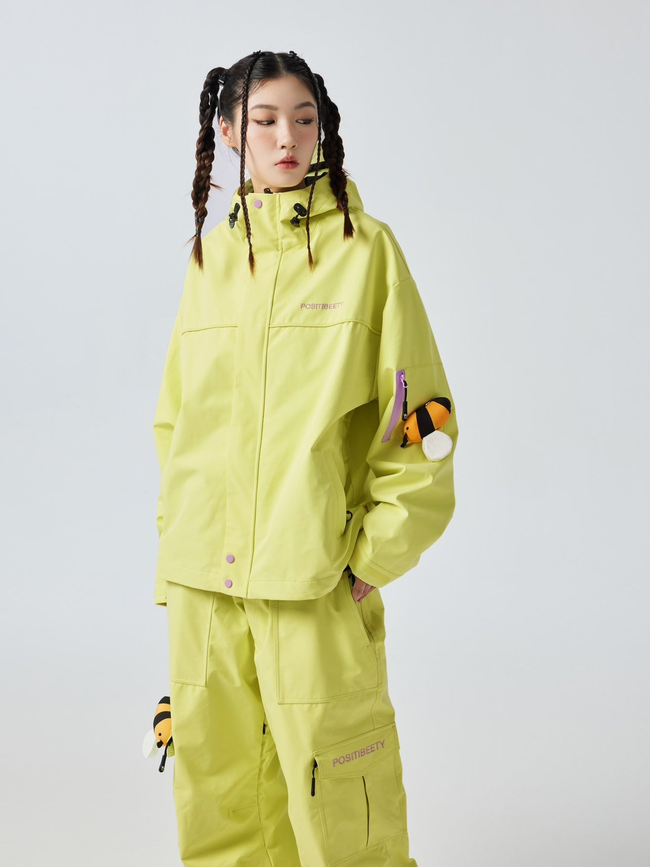 New Release Pre-Order| Positibeety Little Bee Snowboarding Jacket & Pants | snow coat, trending | RicosBoutique