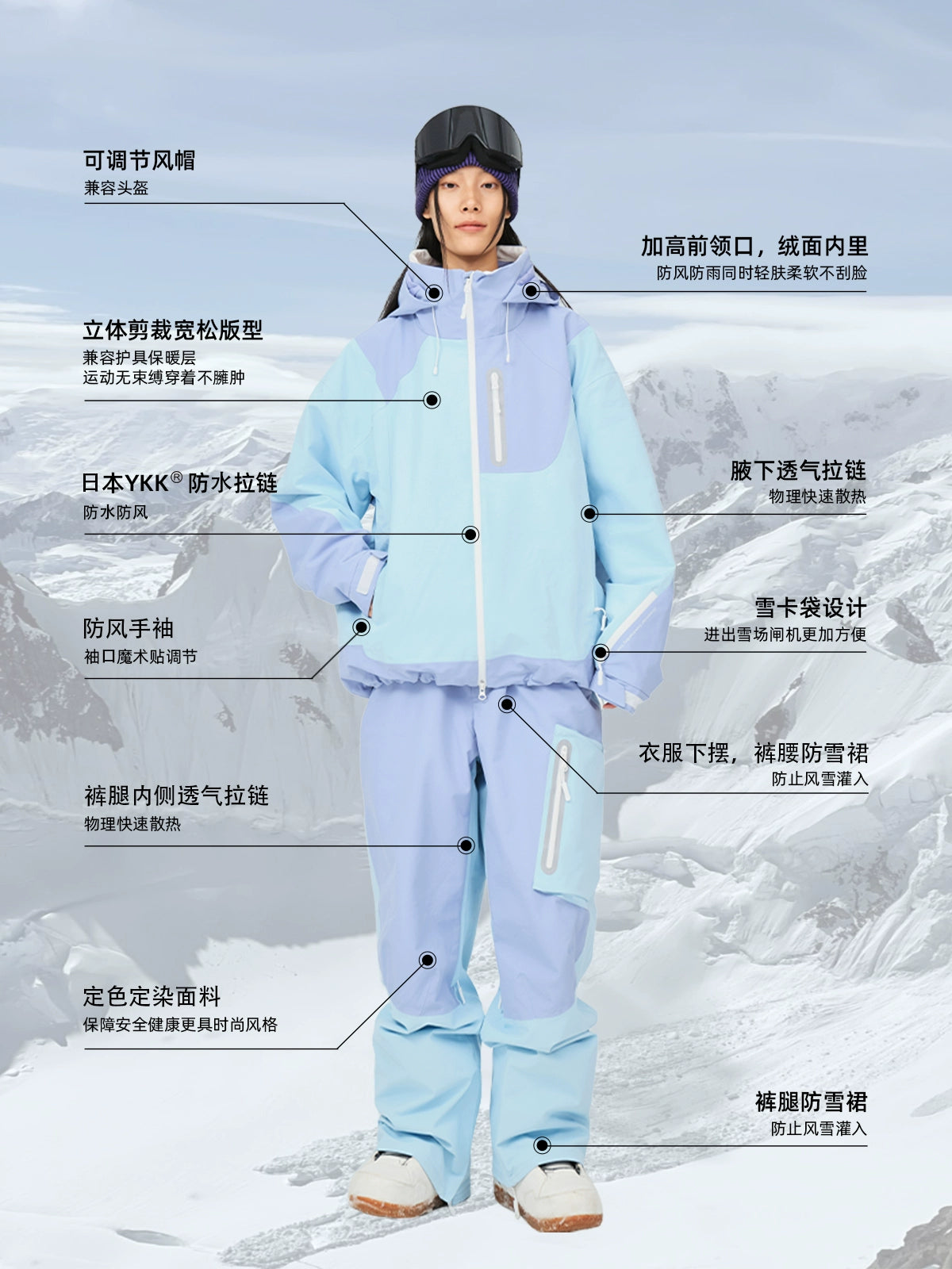 NIS 24/25 Classic 3L Insulated Jackets and Pants