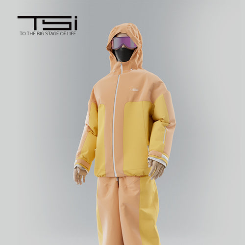 TSI 23/24 Upgraded 3L Orange Snowboarding Jacket & Pants | 23new, snow coat, trending | RicosBoutique