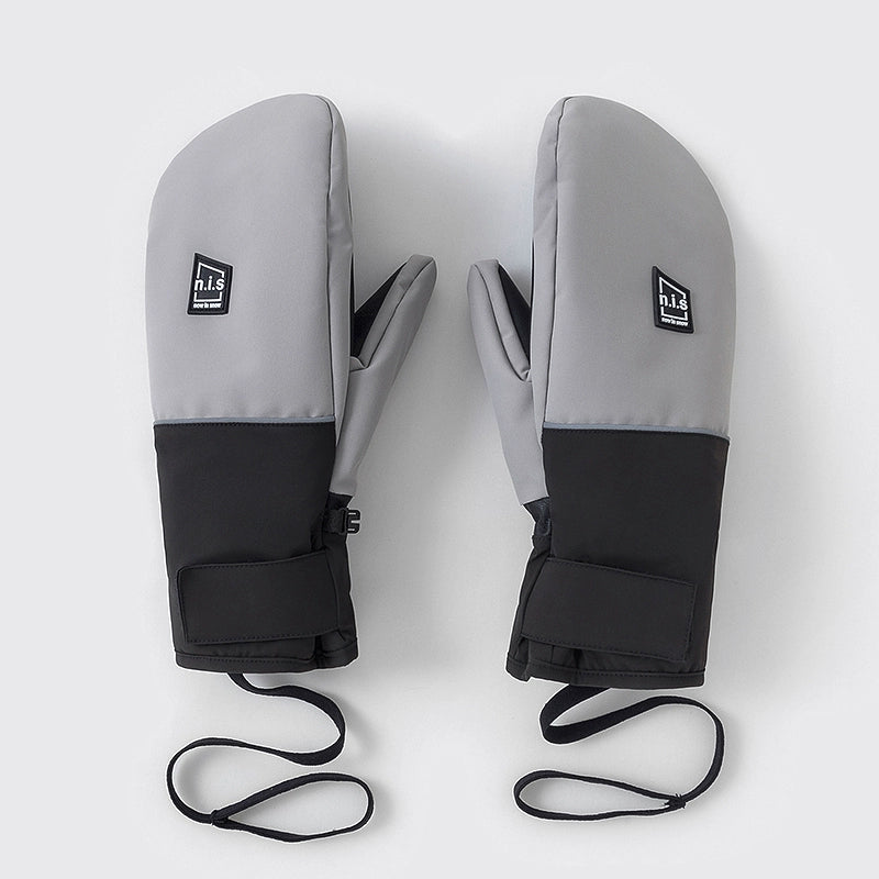 NIS Waterproof Wrist Guard Snowboard Mittens