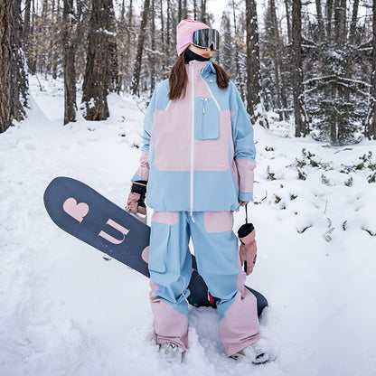 NIS Classic 3L Matching Color Snowboarding Jacket & Pants