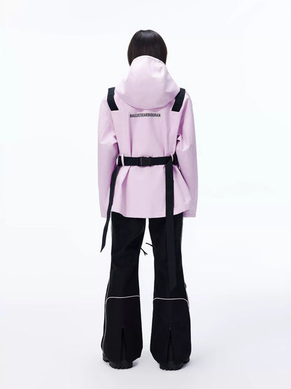 BCG Pink Ribbon Slim Fit Insulated Ski Suit