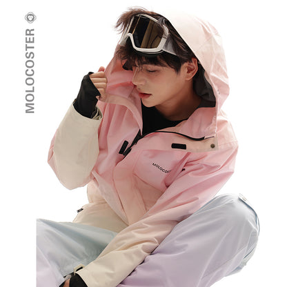 Pre-Order Molocoster Rainbow Unicorn 3L Snowboarding Jacket & Pants | 23new, molocoster, other, snow coat | RicosBoutique