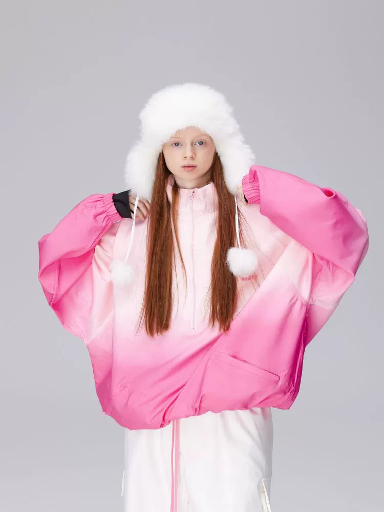 CHILLWHITE Blush Gradient Snowboarding Jacket | 23new, other, snow coat | RicosBoutique