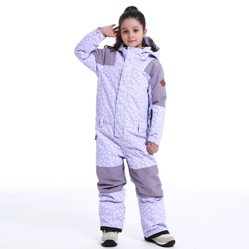 One-Piece Snow Suit for Kids