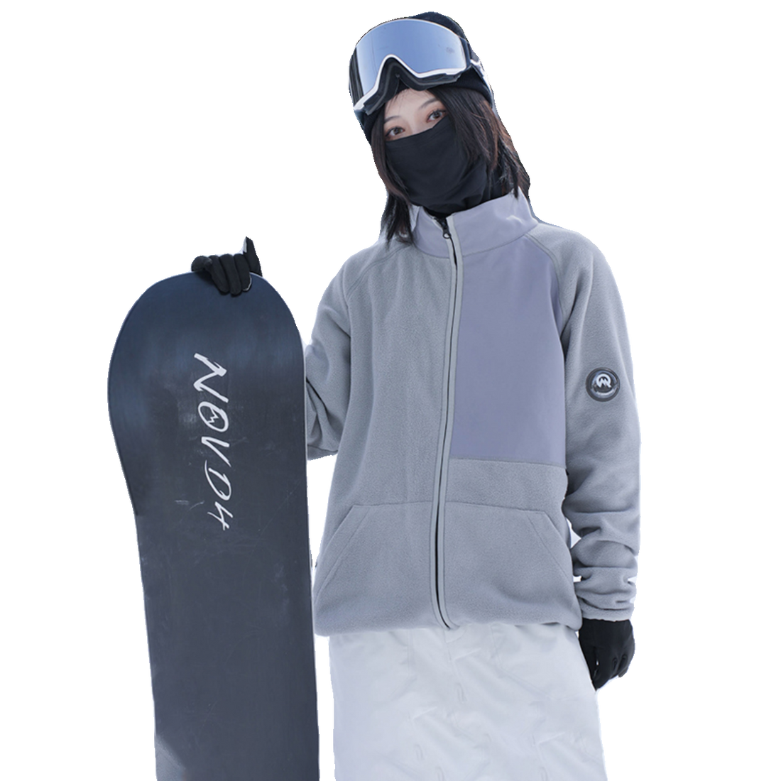 LA QOMOTEC Double -Sided Fleece Mid Layer | 23new, clothing, qomotec, snow, trending | RicosBoutique