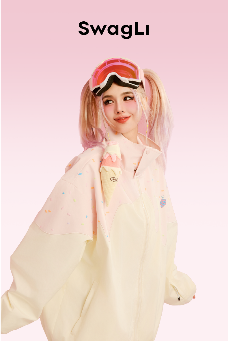 Swagli Frosty Ice-Cream 3L Snowboarding/Skiing Suit | Snow Suits | 24/25 new, swagli, 冰淇淋 | Rico’s Snow Boutique