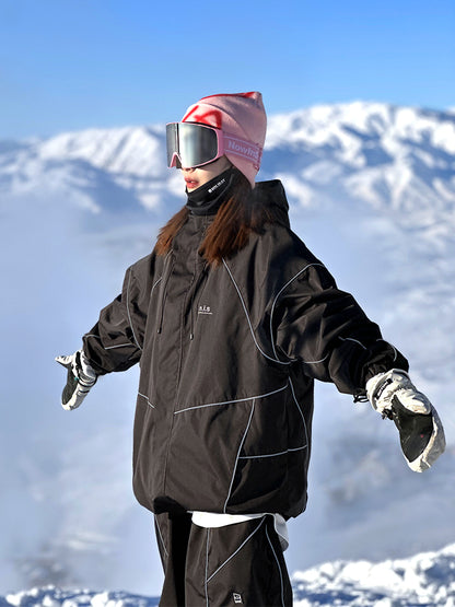 NIS 3M Reflective Snowboarding & Sking Jackets and Pants | 3M, nis, sale, snow coat, snow jacket, trending | RicosBoutique