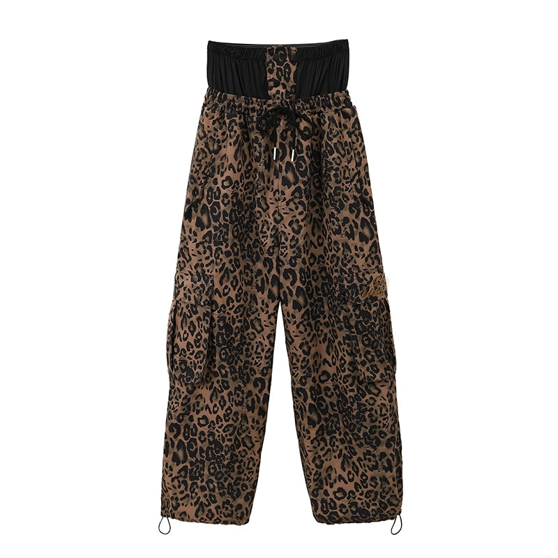 Sky’s Unknown Leopard Print Ski Suit