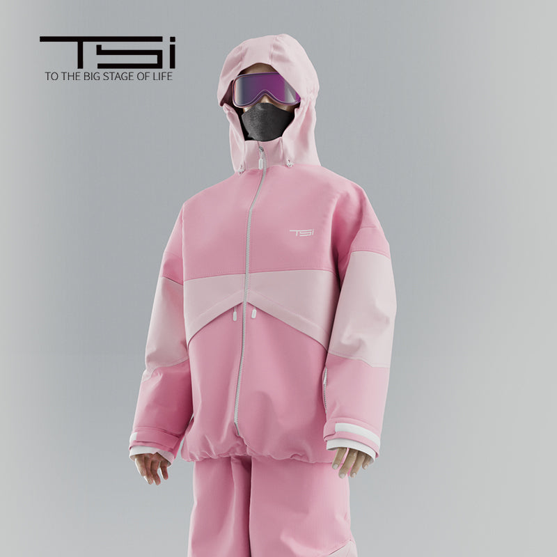 TSI 23/24 Upgraded 3L Pink Snowboarding Jacket & Pants | 23new, snow, snow coat, trending | RicosBoutique