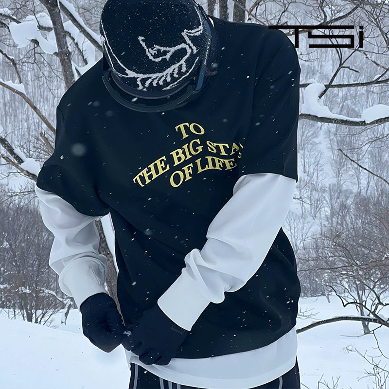 Your Best Option for Snowwear TSI 23 24 Black White Waterproof Hoodie Rico s Snow Boutique