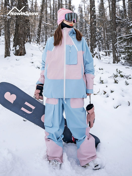 NIS Classic 3L Matching Color Snowboarding Jacket & Pants | 23new, nis, snow coat, trending | RicosBoutique