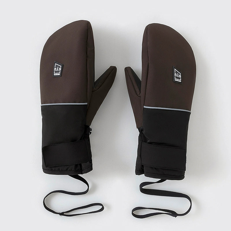 NIS Waterproof Wrist Guard Snowboard Mittens