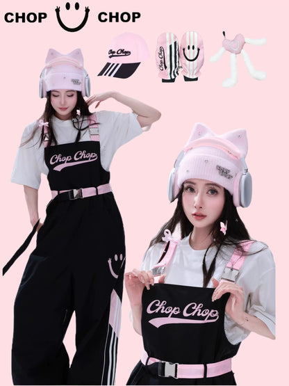 CHOPCHOP Black Pink 3L Cropped Jacket &  Bibpants | Snowsuit | 24/25 new | Rico’s Snow Boutique