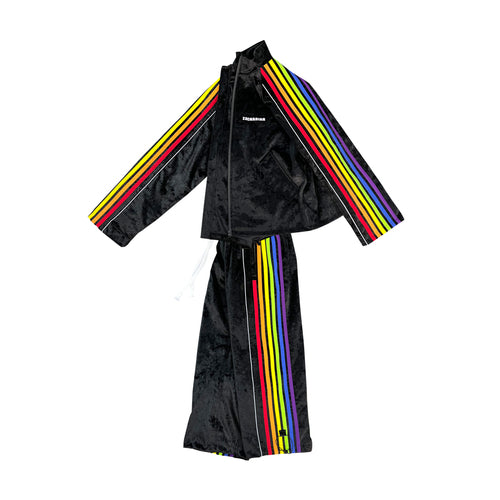 ZACHARIAH Rainbow Velvet 3L Snowboarding Jacket and Pants | 23new, other, snow coat, trending, zachariah | RicosBoutique