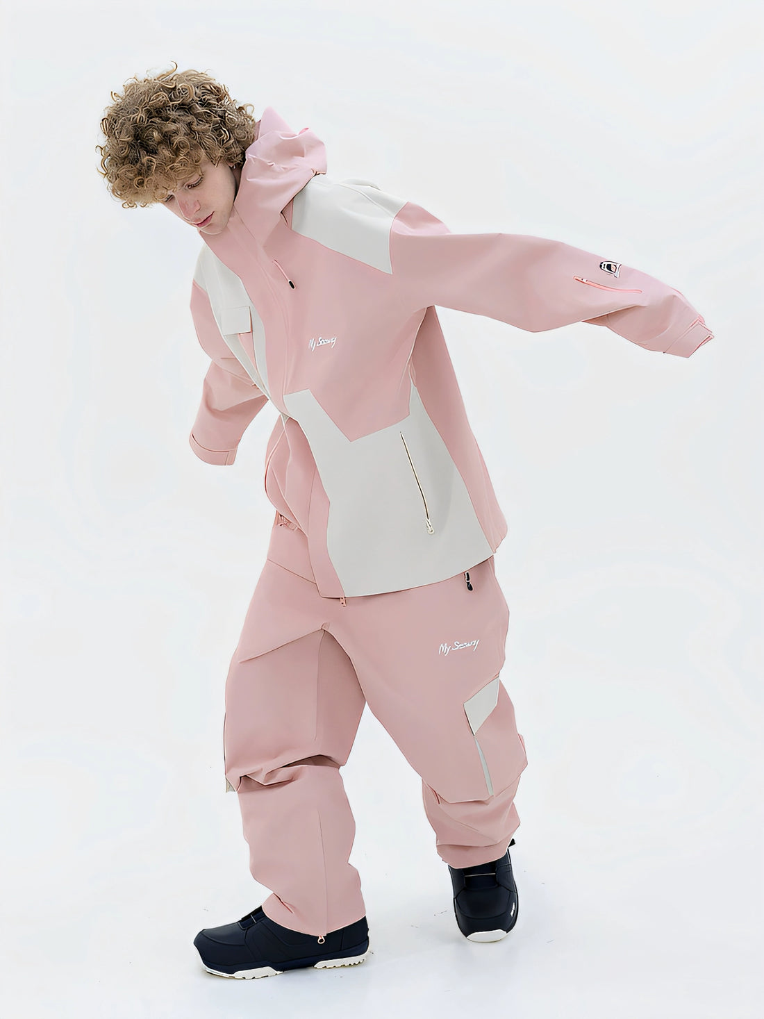 MYSNOWAY 3L Icy Pink Snow Suit Set