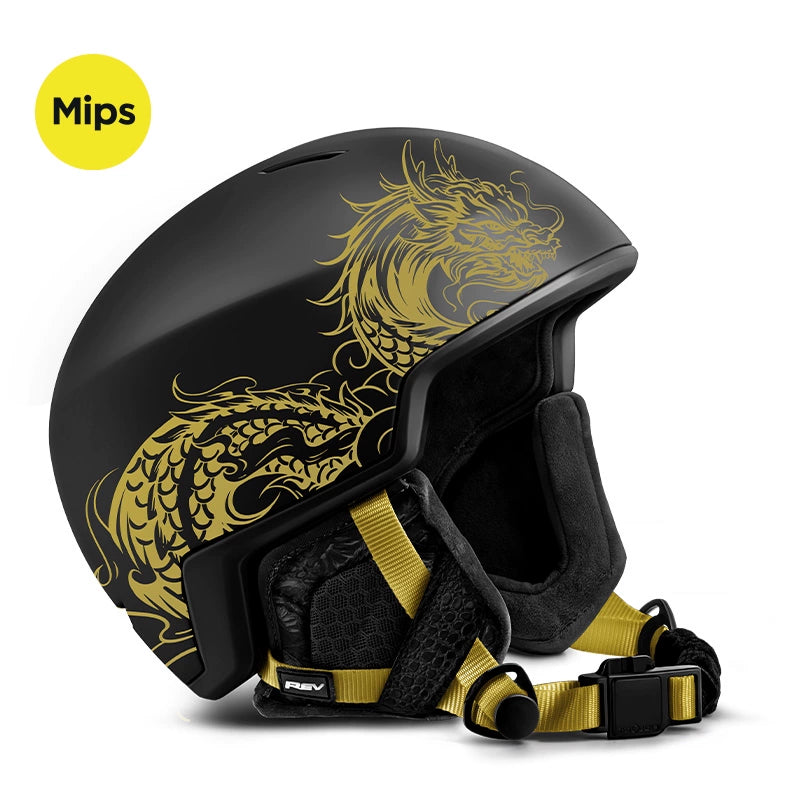 REV Lightweight F5 Brimless Helmet - Asian Fit