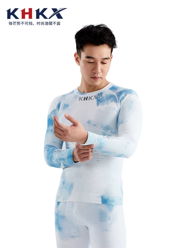 KHKX Winter Ski&Snowboard Seamless Thermal Base-layer Sets (For Men) | 23new, base layer, snow | RicosBoutique