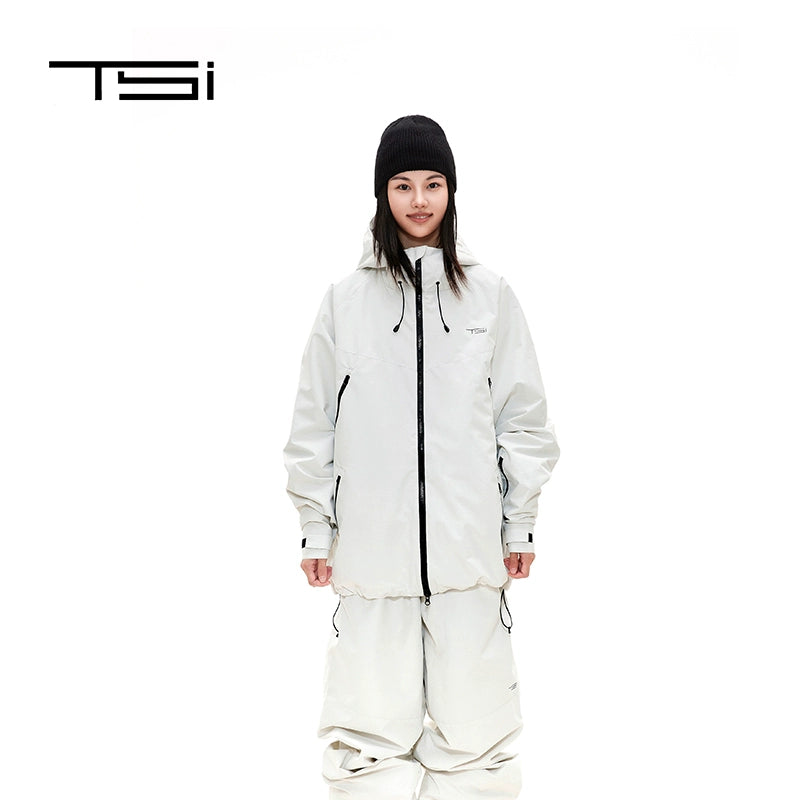 TSI 24/25 White Insulated Jacket & Pants