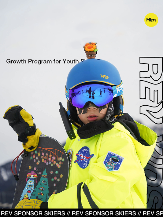 REV Asian-Fit ORIX Snow Helmet for Kids | Helmet | helmet, kids | Rico’s Snow Boutique