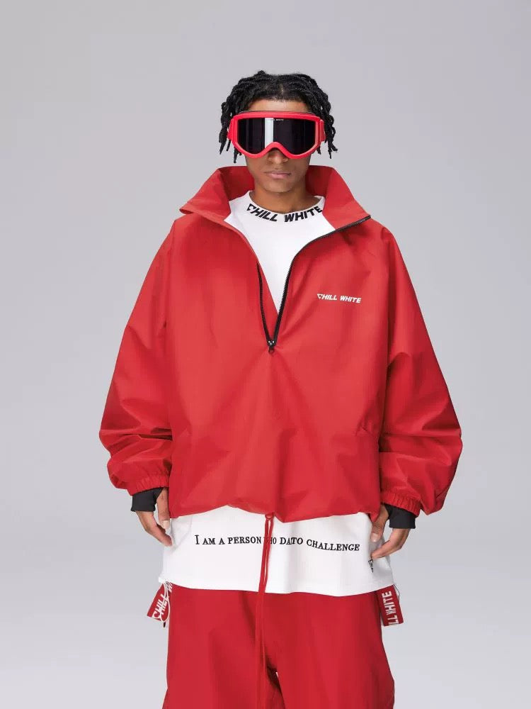 ChillWhite Unisex Red Snow Jacket & Pants | Snow Suits | 23new, bibpants, chillwhite, pullover, trending | Rico’s Snow Boutique